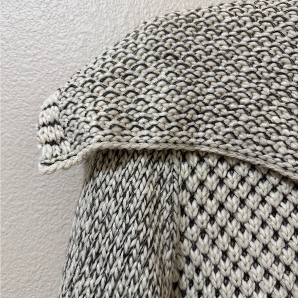 Roaman’s 1X 22/24 Plus Size Open Knit Cardigan Sweater Gray NWOT - Picture 7 of 8